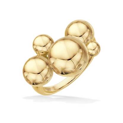 Billede af Scrouples ring kugler sølv fg.