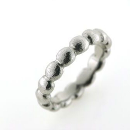 Billede af Ring kugler hele vejen rundt, br. 3,7 mm. massiv, 925 s.