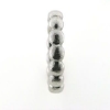 Billede af Ring kugler hele vejen rundt, br. 3,7 mm. massiv, 925 s.