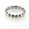 Billede af Ring kugler hele vejen rundt, br. 3,7 mm. massiv, 925 s.