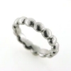 Billede af Ring kugler hele vejen rundt, br. 3,7 mm. massiv, str. -59. 14 kt. hvg.