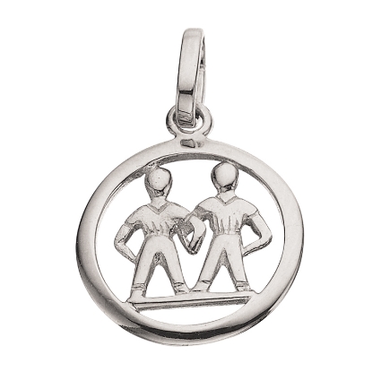 Billede af *Stjernetegn Tvilling sølv