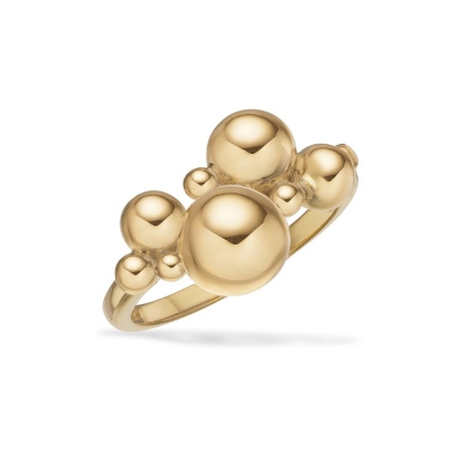 Billede af Scrouples ring kugler sølv fg.