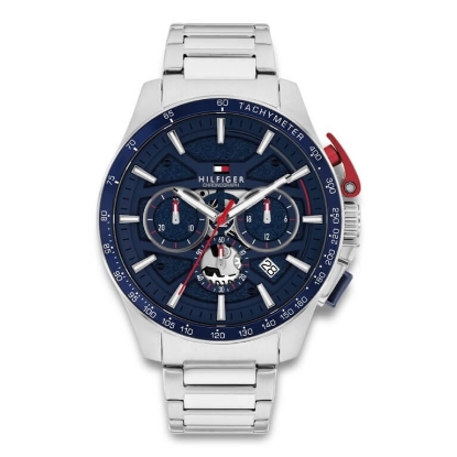Billede af Tommy Hilfiger Bank herreur stål 44mm 5bar