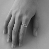 Billede af Maria Black 'SIS Collet' ring sølv (str. 50)