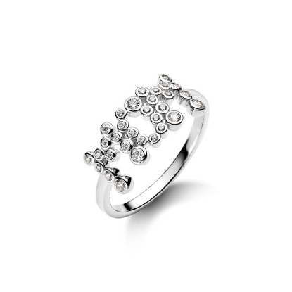 Billede af Maria Black 'MOM Collet' ring sølv (str. 50-60)