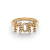 Billede af Maria Black 'MOM Collet' ring forgyldt sølv (str. 50)