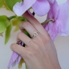 Billede af Maria Black 'MOM Collet' ring forgyldt sølv (str. 58)