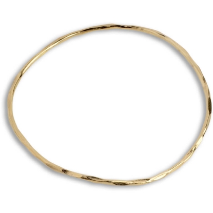 Billede af ENAMEL Copenhagen Organic Arena armring forgyldt sølv (60-65 mm)