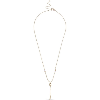 Billede af ENAMEL Copenhagen Dorothea halskæde forgyldt sølv (42 + 5 cm)