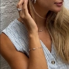 Billede af Studio Z "Element" armbånd sølv (16-18 cm)