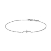 Billede af Studio Z "Faithfull Cross" armbånd sølv (16+2 cm)