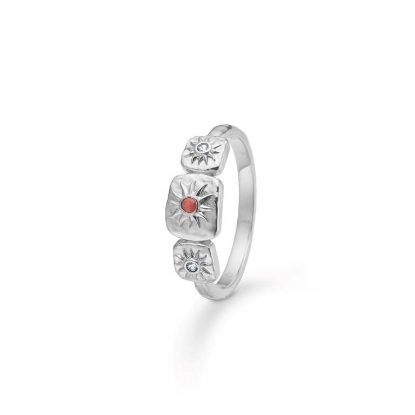 Billede af Studio Z "Solara" ring sølv m. cz (str. 50-60)
