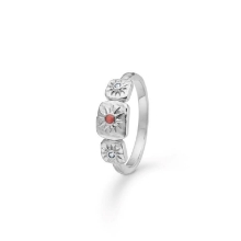 Billede af Studio Z "Solara" ring sølv m. cz (str. 50)
