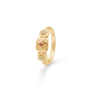 Billede af Studio Z "Solara" ring forgyldt sølv m. cz (str. 50-60)