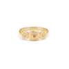 Billede af Studio Z "Solara" ring forgyldt sølv m. cz (str. 52)