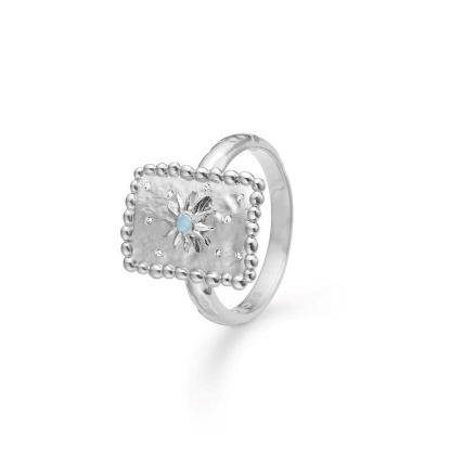 Billede af Studio Z "Liora" ring sølv m. cz (str. 50-60)