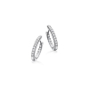 Billede af Dazzling Clip-creoler 0,12 H-W/SI 14 kt.