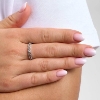 Billede af Studio Z "Elera Small" ring sølv m. cz (str. 50-60)