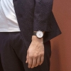 Billede af Arne Jacobsen ur - Bankers - hvid 40mm