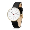 Billede af Arne Jacobsen ur - Bankers - hvid 34mm