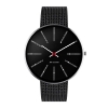 Billede af Arne Jacobsen ur - Bankers - sort 40mm