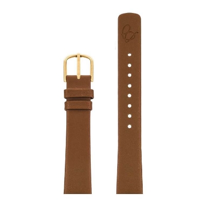 Billede af Arne Jacobsen Brun Pampas Læderrem (16 mm) - 34 mm ur