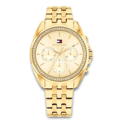 Billede af Tommy Hilfiger Mellie dameur stål gulddoublé 36mm 5bar