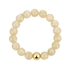 Billede af BAY "Butter Bracelet" armbånd forgyldt stål m. sten