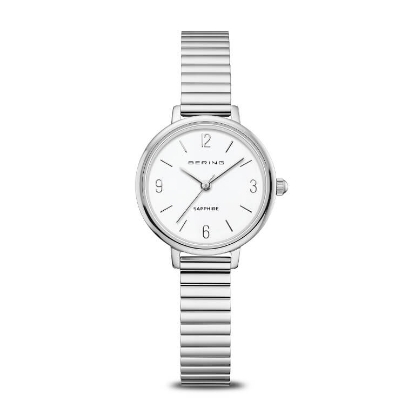 Billede af Bering Classic dameur stål flex-lænke 28mm 3bar