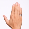 Billede af Maria Black 'Rabbit Mini Signet' ring sølv (str. 50-58)