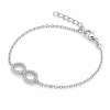 Billede af Belladi "Alva" armbånd sølv m. cz (16+3 cm)