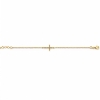 Billede af Belladi "Juliane" armbånd forgyldt sølv m. cz (16+3 cm)