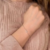 Billede af Belladi "Juliane" armbånd sølv m. cz (16+3 cm)