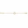 Billede af Belladi "Gloria" armbånd forgyldt sølv m. cz (16+3 cm)