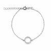 Billede af Belladi "Gloria" armbånd sølv m. cz (16+3 cm)