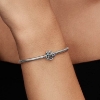 Billede af Pandora Openwork Muslingeskal charm sølv m. emalje