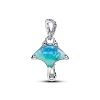 Billede af Pandora Djævlerokke charm sølv m. muranoglas + cz