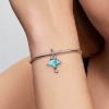 Billede af Pandora Djævlerokke charm sølv m. muranoglas + cz