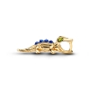 Billede af Pandora Alligator charm forgyldt metalblanding m. krystal