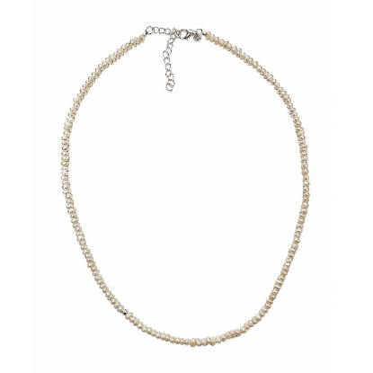 Billede af Aqua Dulce Love Pearls halskæde sølv m. fvp (40 + 5 cm)