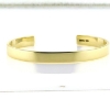 Billede af Armring åben i bund firkantet  rekt. tråd br. 6,5* tyk. 2,0 mm. 14 kt.