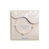 Billede af ENAMEL Copenhagen Petra Light Pink armbånd forgyldt stål (15+4cm)