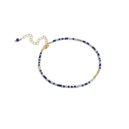 Billede af ENAMEL Copenhagen Petra Moon Tide armbånd forgyldt stål (15+4cm)