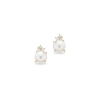 Billede af Scrouples Øreringe fkp. 5 mm. cubic zir. 8 kt.