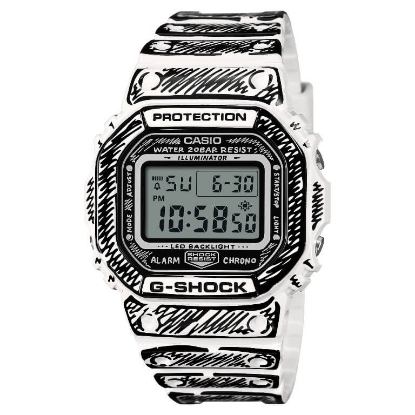Billede af CASIO G-SHOCK LIMITED EDITION JUSHUA VIDES DW-5600JV-7ER (3525)