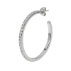 Billede af Jane Kønig Olympia Hoop 27 With Stones ørering stål (1 stk.) 