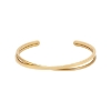 Billede af Jane Kønig Olympia Bangle armring forgyldt stål - Large (62 mm)