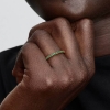 Billede af Pandora Funklende Grøn Evighedsbåndring forgyldt metalblanding m. krystal (str. 54)