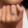 Billede af Pandora Disney Vaiana Ocean Bølge ring sølv m. krystal/cz (str. 48)